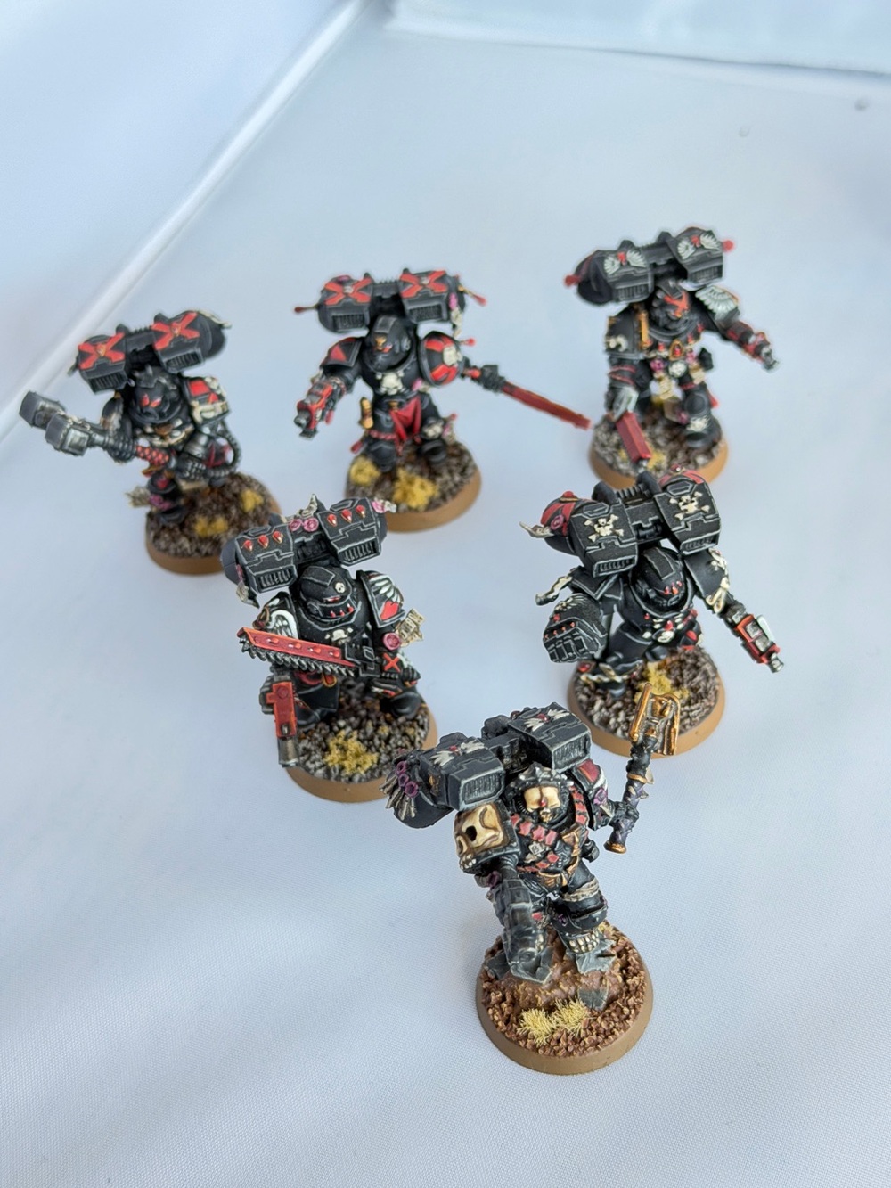 Warhammer 40k Death Company Blood Angels  Painted Miniatures